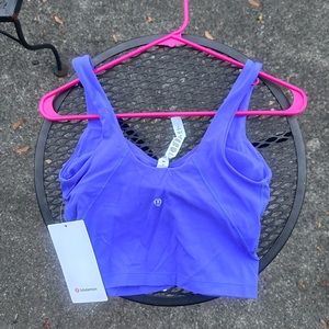 NWT Lululemon Align Tank Charged Indigo Size 4